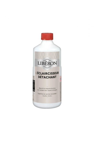 LIBERON  Eclaircisseur d&eacute;tachant pour bois, Incolore, 0,5L 002547