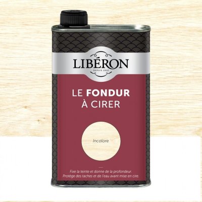 LIBERON  Fondur &agrave; cirer - Protection du bois, 0,5L
