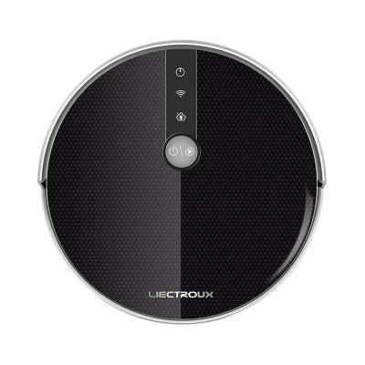 LIECTROUX  C30B robot aspirateur 0,6 L Sans sac Noir, Gris - Neuf