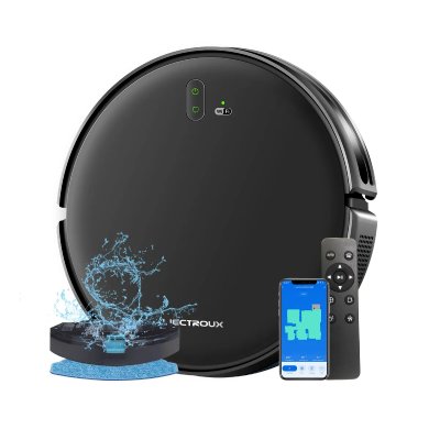 LIECTROUX  L200 robot aspirateur 0,25 L Sans sac Noir - Neuf