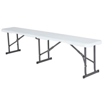 LIFETIME  Banc pliable Blanc Granite 183 x 29 x 42,1 cm 80305