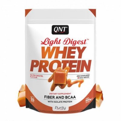 QNT Light Digest Whey Protein Caramel Beurre sal&eacute; 500 g