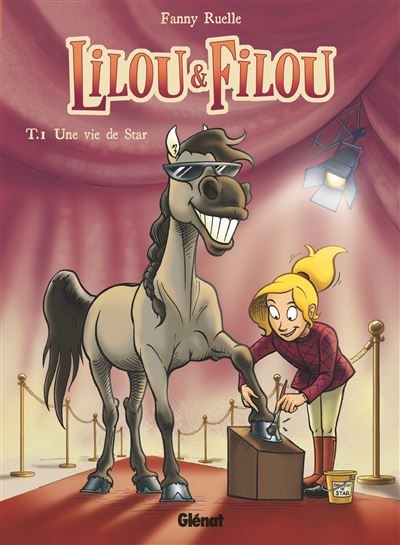 Lilou et Filou - Tome 1 : Une vie de star (BD)