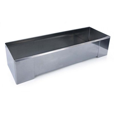 LILY COOK  KP5344 Moule &agrave; b&ucirc;che carr&eacute; INOX Argent 30,50 x 10 x 7,30 cm