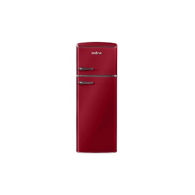 LINARIE  R&eacute;frig&eacute;rateur cong&eacute;lateur retro Arzy LJDD206BORDEAUX 206 Litres Bordeaux
