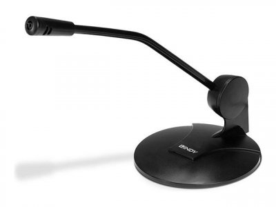 LINDY  20440 Microphone de Bureau Jack 3.5mm