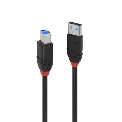 LINDY  43227 c&acirc;ble USB 10 m USB 3.2 Gen 1 (3.1 Gen 1) USB A USB B Noir
