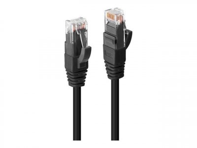 LINDY  45437 RJ45 C&acirc;ble r&eacute;seau, c&acirc;ble patch 10.00 m noir 1 pc(s)