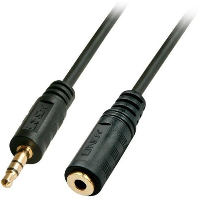 LINDY  C&acirc;ble Audio Premium Jack st&eacute;r&eacute;o 3,5mm m&acirc;le/Femelle, 10m