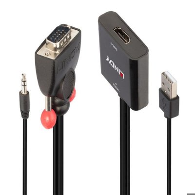 LINDY  Convertisseur VGA & Audio vers HDMI