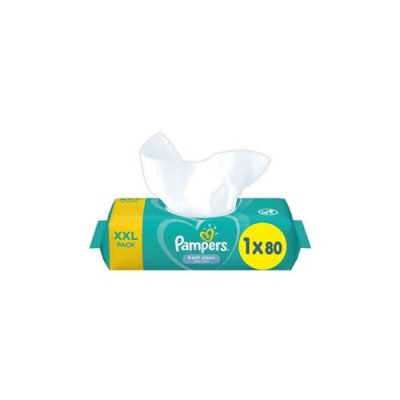 PAMPERS Lingettes B&eacute;b&eacute; Sensitive  - Les 80 Lingettes