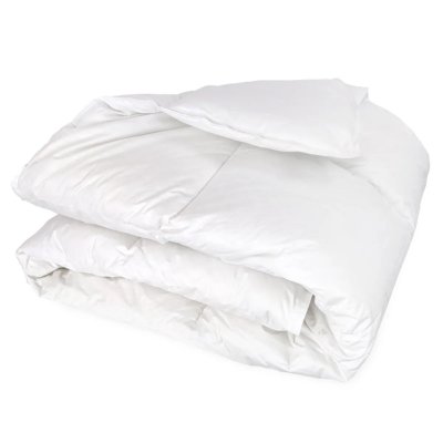Linnea - Couette finlande garnissage duvet de canard 4 saisons 140x200 cm - Blanc
