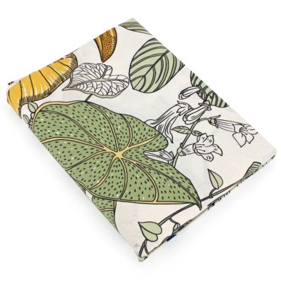LINNEA  Drap Plat 240x310 cm 100% Coton Toco Vert