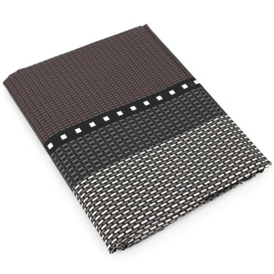 LINNEA  Drap Plat 280x325 cm Satin de Coton Enzo Noir