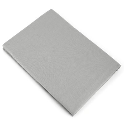 LINNEA  Drap Plat uni 240x310 cm 100% Coton Alto Alu