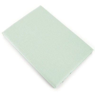 LINNEA  Drap plat uni 270x310 cm 100% coton ALTO vert fleur d'amandier