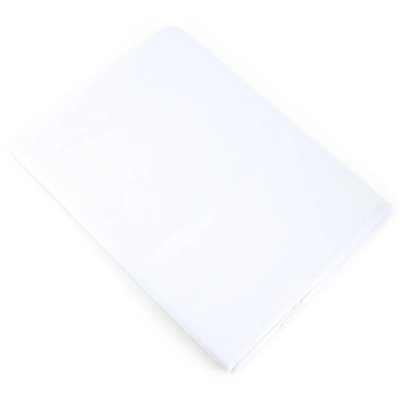 LINNEA  Drap plat uni 270x310 cm pur percale PRIMO Blanc