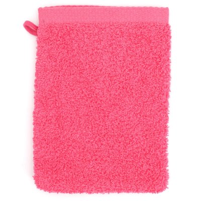 LINNEA  - Gant de toilette pure 550 g/m2 - Rouge Fraise