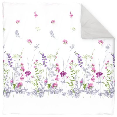LINNEA  Housse de Couette 280x240 cm 100% Coton Pretty Blanc