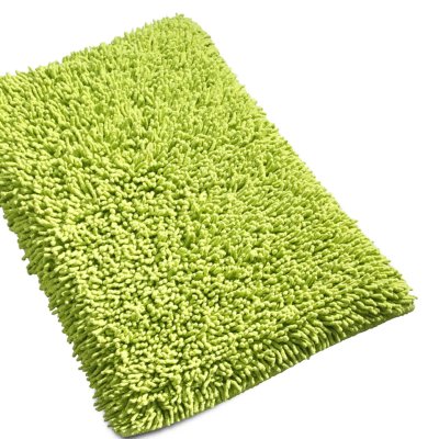 Linnea Tapis de bain 50x80 cm CHENILLE Pistache 1800 g/m2