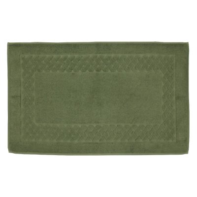 LINNEA  Tapis de Bain 50x80 cm Royal Cresent Vert Bouteille 850 g/m2