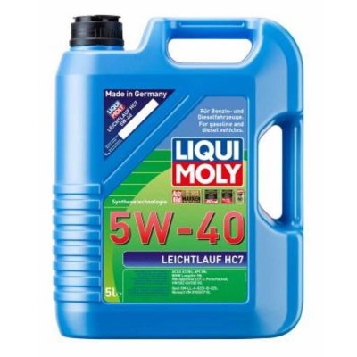 LIQUI MOLY  2309 Leichtlauf Hc7 5W-40 Huile &agrave; Faible Viscosit&eacute;, 5L