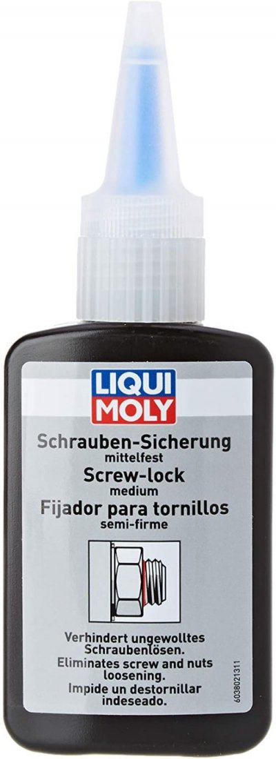 LIQUI MOLY  Frein de vis Frein-filet r&eacute;sistance moyenne Bouteille 3802