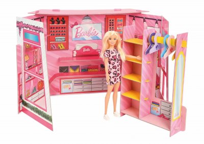 LISCIANI GIOCHI  Barbie Fashion Boutique avec Poup&eacute;e