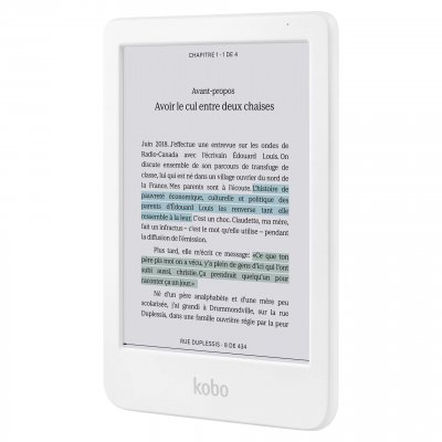 KOBO Liseuse eBook Clara Colour Blanche