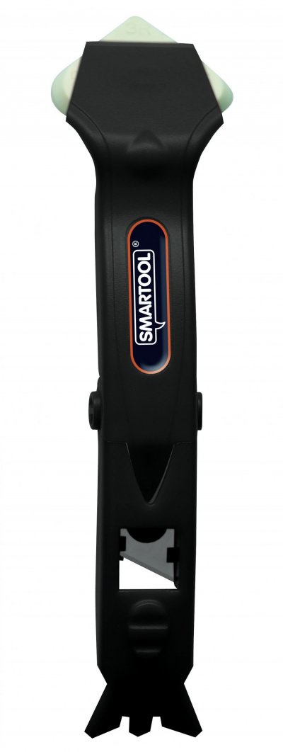 SMARTOOL Lisseur joint silicone tout en 1 - Extracteur/Lisseur &agrave; t&ecirc;te rotative