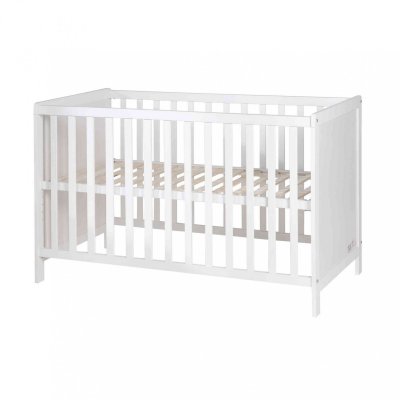 ROBA Lit b&eacute;b&eacute; d'appoint en bois blanc  60x120 