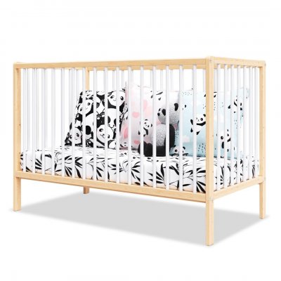 MINEA Lit b&eacute;b&eacute; &eacute;volutif 60x120 (matelas non inclus)