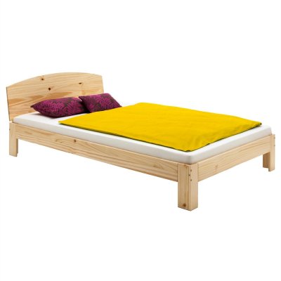 IDIMEX Lit en pin TIM, 100 x 200 cm, vernis naturel