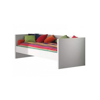 Lit enfant combin&eacute; 90x200 cm - Laqu&eacute; blanc - LARA