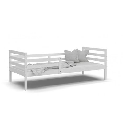 KIDS LITERIE Lit Enfant Mika 90x190 Blanc Livr&eacute; avec sommiers - Blanc