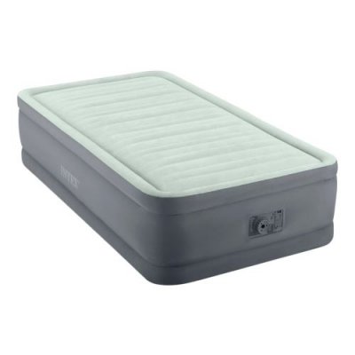INTEX Lit gonflable &eacute;lectrique 1 personne  premaire i