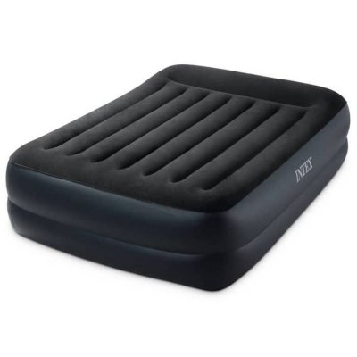 INTEX Lit gonflable pillow rest raised - &eacute;lectrique 2 pers