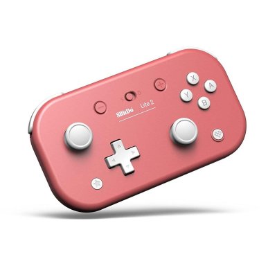 8BITDO Lite 2 Rose Manette Bluetooth pour Nintendo Switch, Raspberry, Android et Windows