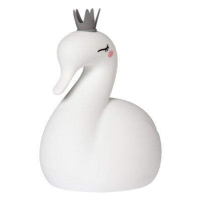  Little L - Veilleuse Lil'swan Blanc - Silicone - CYBLANCM