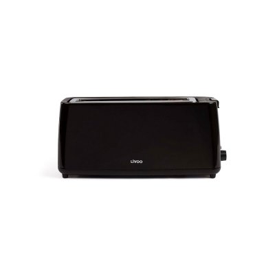 Livoo DOD168N - Grille-pain - 2 tranche - 1 Emplacements - noir 