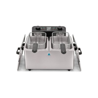Livoo Friteuse double 2 x 3 L inox DOC217 Livoo