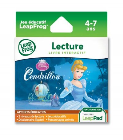 LEAPFROG Livre anim&eacute; interactif  Cendrillon LeapPad Explorer
