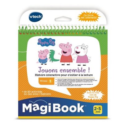 VTECH Livre interactif peppa pig 
