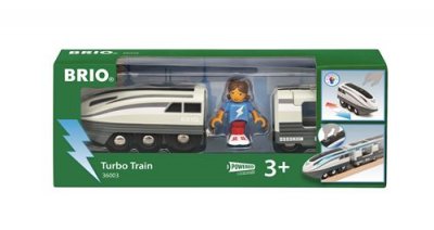 Locomotive &agrave; piles Brio World Super Rapide Train &eacute;lectrique