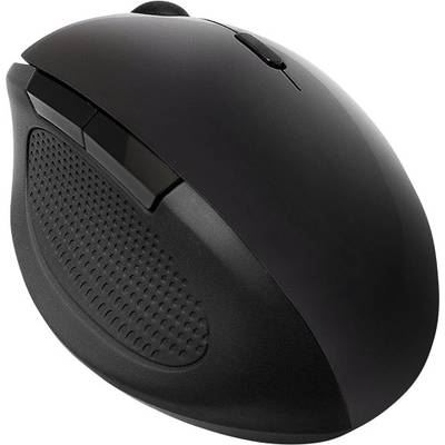 2DIRECT LogiLink Ergonomic - Souris - ergonomique - optique - 6 boutons - sans fil - 2.4 GHz 