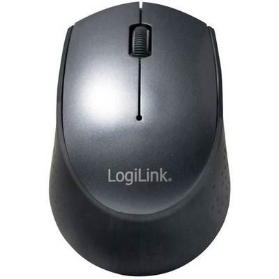 LOGILINK  - Souris - optique - 3 boutons - sans fil - 2.4 GHz - r&eacute;cepteur sans fil USB 
