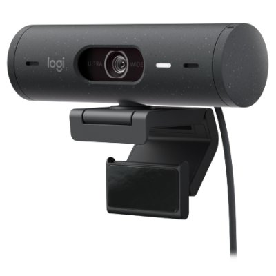 LOGITECH  Brio 500 webcam 4 MP 1920 x 1080 pixels USB-C Graphite - Neuf