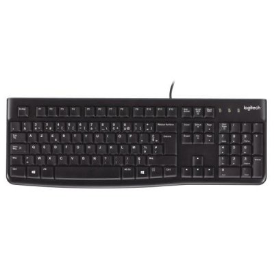 LOGITECH  - Clavier filaire K120 Business - AZERTY - Noir