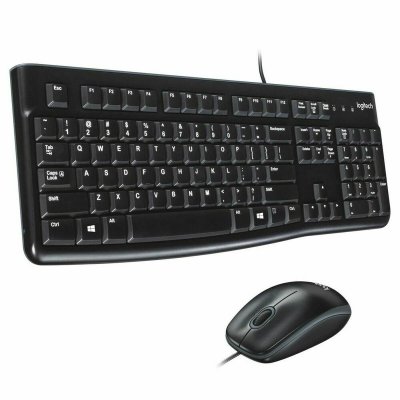 LOGITECH  desktop mk120 portuguese layou po noir