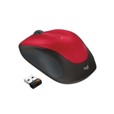 LOGITECH  M235 Rouge - Sans fil